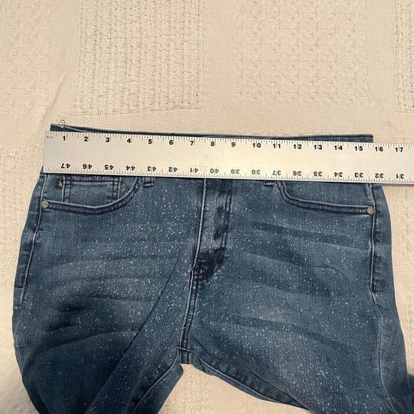 Judy Blue Los Angeles 11 30 relaxed fit speckled stretch jean J1 2582 - Picture 2 of 13